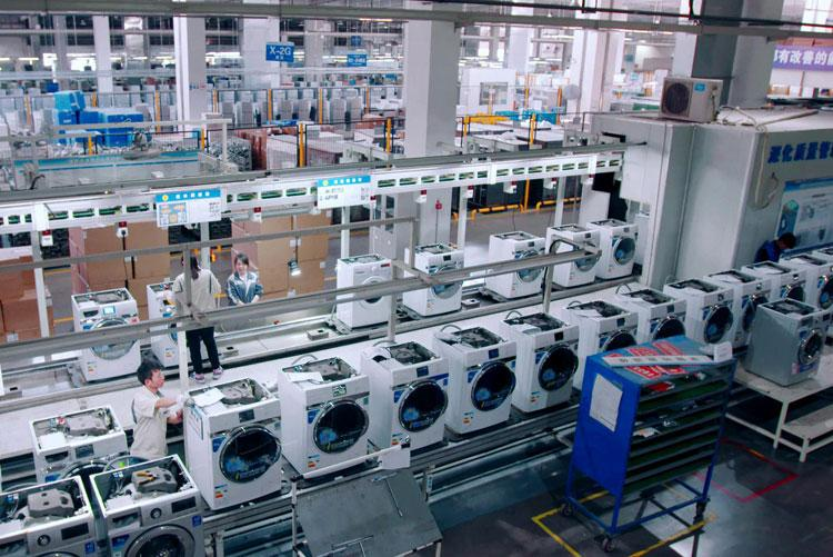 Fabricante de lavadoras en China con producción en línea para pedidos mayoristas