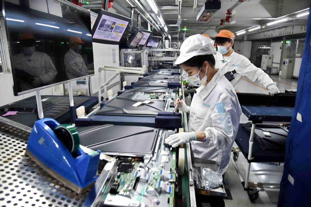 Fabricante de televisores en China con línea de producción para compras al por mayor
