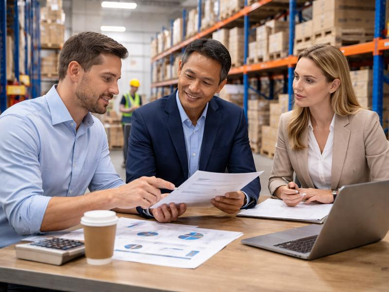 Agente de compras de 1688 en China ayudando a importadores internacionales a comprar productos