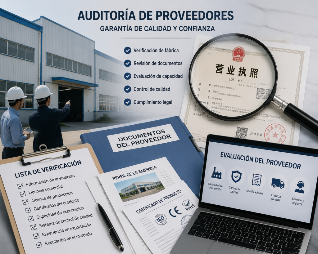 Verificación de proveedores de 1688 antes de realizar un pedido